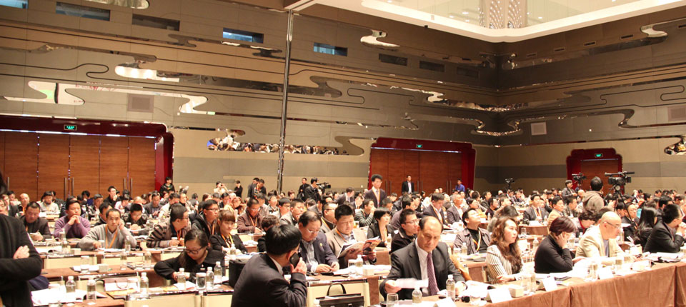 世界地板大會開幕嘉賓入場中